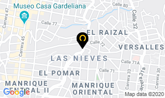 Mapa de El Veguetazo en Medellín