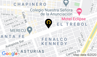 Mapa de El Vestier De Pascale en Cali