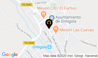 Mapa de El Zaguan De Las Aguas en Ocaña