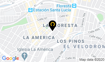 Mapa de El Zar Del Apanado en Medellín