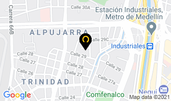 Mapa de Elasticolor en Medellín
