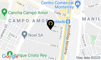 Mapa de Elatex S.a. en Medellín