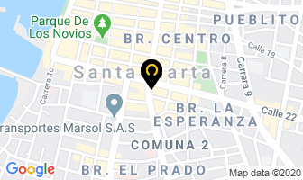 Mapa de Elba Socarras en Santa Marta