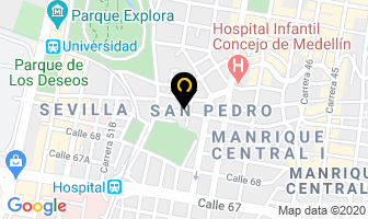 Mapa de Elec Autos en Medellín