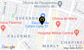 Mapa de Electicidada Y Cerrajería Om en Bogotá D.C