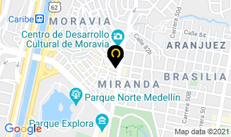 Mapa de Electriavance Ltda. en Medellín