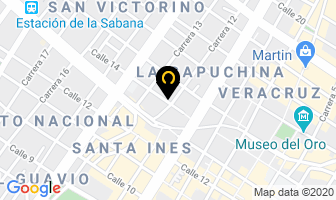 Mapa de Electric Center Ltda. en Bogotá D.C
