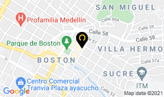 Mapa de Eléctricas J.c. en Medellín