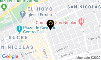 Mapa de Eléctricas Rolma en Cali