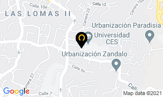 Mapa de Electricidad Luisfer en Medellín