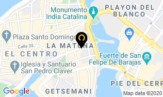 Mapa de Eléctricos Baíz en Cartagena