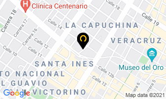 Mapa de Eléctricos Boyacá en Bogotá D.C