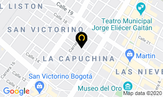 Mapa de Electricos Del Centro en Bogotá D.C