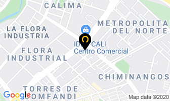 Mapa de Electricos Del Comercio en Cali