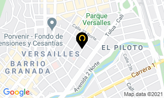 Mapa de Electricos El Garaje en Cali