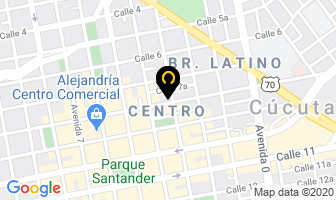 Mapa de Eléctricos El Palacio en Cúcuta