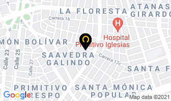 Mapa de Eléctricos El Tigre en Cali