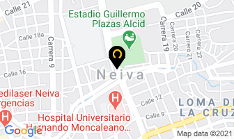 Mapa de Electricos Galileo en Neiva