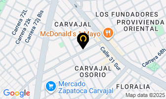 Mapa de Electricos Hc en Bogotá D.C