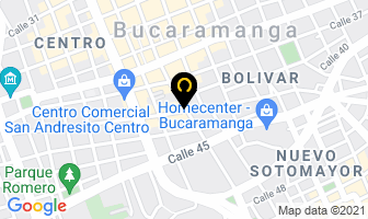 Mapa de Electricos Kevin en Bucaramanga