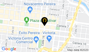 Mapa de Elèctricos La 16 en Pereira