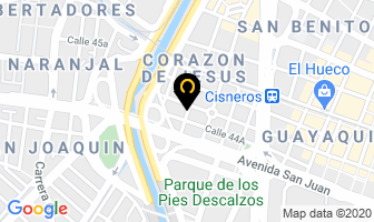 Mapa de Eléctricos La 60 en Medellín