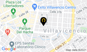 Mapa de Eléctricos La Bodega en Villavicencio