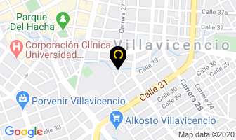 Mapa de Electricos M.h. en Villavicencio