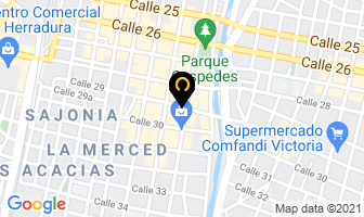 Mapa de Eléctricos Peñaranda en Tulua