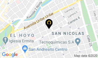 Mapa de Eléctricos Quintero en Cali
