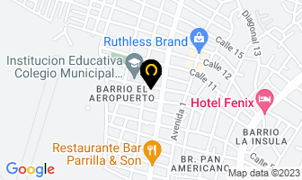 Mapa de Eléctricos Unidos en Cúcuta