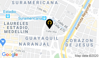 Mapa de Electricos Valatan en Medellín