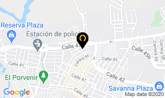 Mapa de Electricos Wf en Rionegro