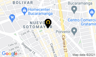 Mapa de Electrictel en Bucaramanga