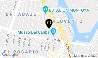 Mapa de Electriseg Ltda en Barranquilla