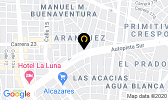 Mapa de Electro Aire Automotriz Servicio Eléctrico en Cali