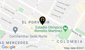 Mapa de Electro Aires Ltda en Barranquilla
