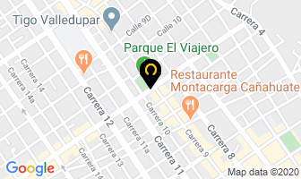 Mapa de Electro-Alarmas Del Cesar en Valledupar