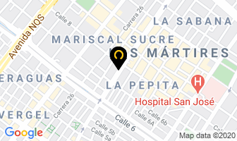 Mapa de Electro Ase Compresores Ltda. en Bogotá D.C