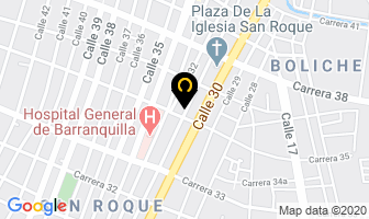 Mapa de Electro Bobinados Medellín en Barranquilla