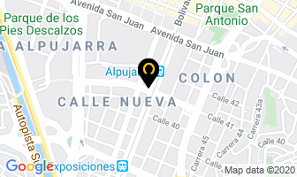 Mapa de Electro Bujías en Medellín
