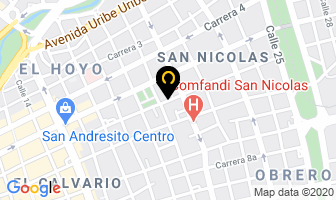 Mapa de Electro Elementos Del Valle Ltda. en Cali
