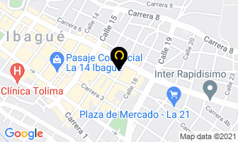 Mapa de Electro Estufas en Ibagué