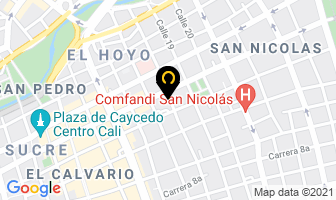 Mapa de Electro Flash en Cali
