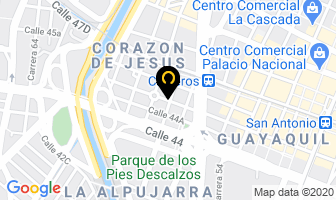Mapa de Electro Juan K Ltda. en Medellín