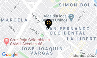 Mapa de Electro Mantenimiento J.b en Bogotá D.C