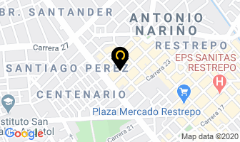 Mapa de Electro Máquinas Ltda. en Bogotá D.C