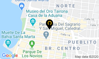 Mapa de Electro Nevada en Santa Marta