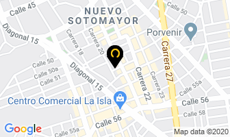 Mapa de Electro Orlando en Bucaramanga