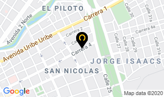 Mapa de Electro Partes Del Valle Ltda. en Cali